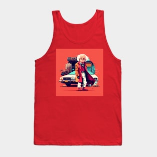 Back to the future Doc Brown Tank Top